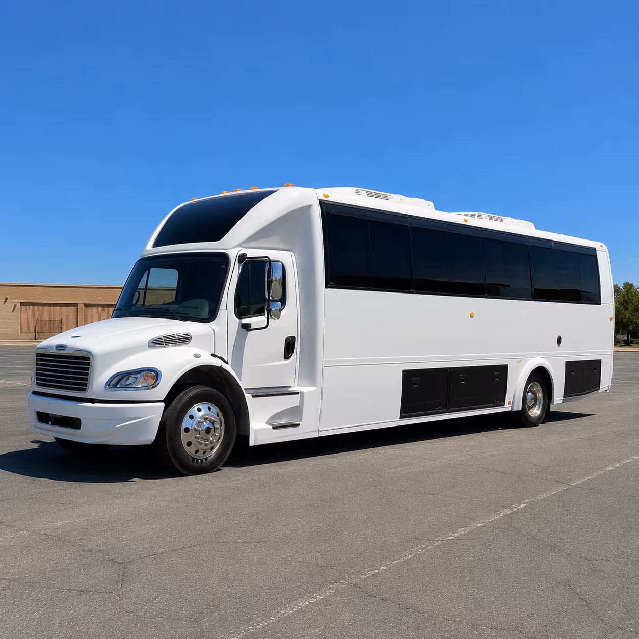 corporate wine event bus rentals and shuttle services in lakeland