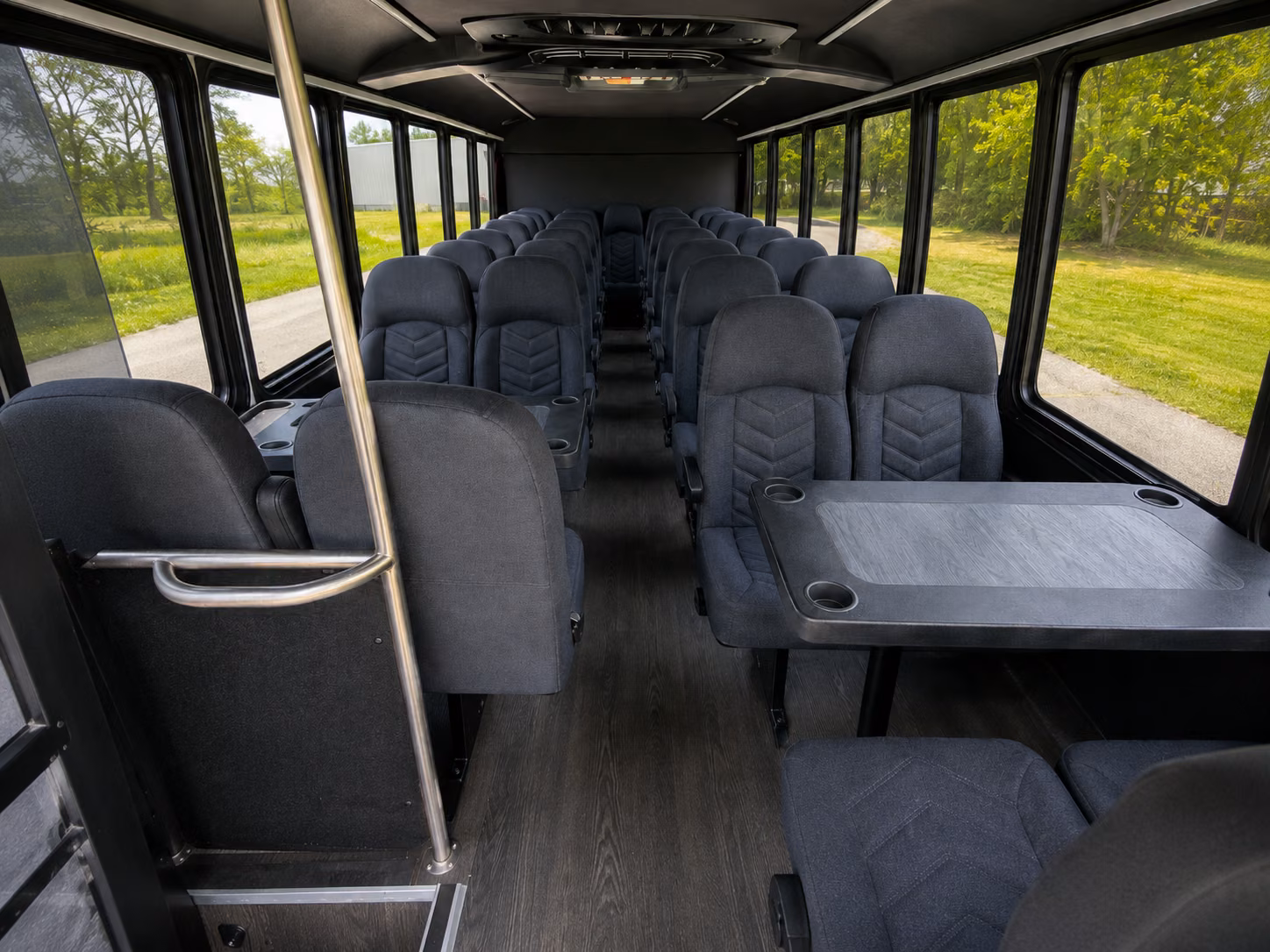 lakeland 18 passenger minibus inside