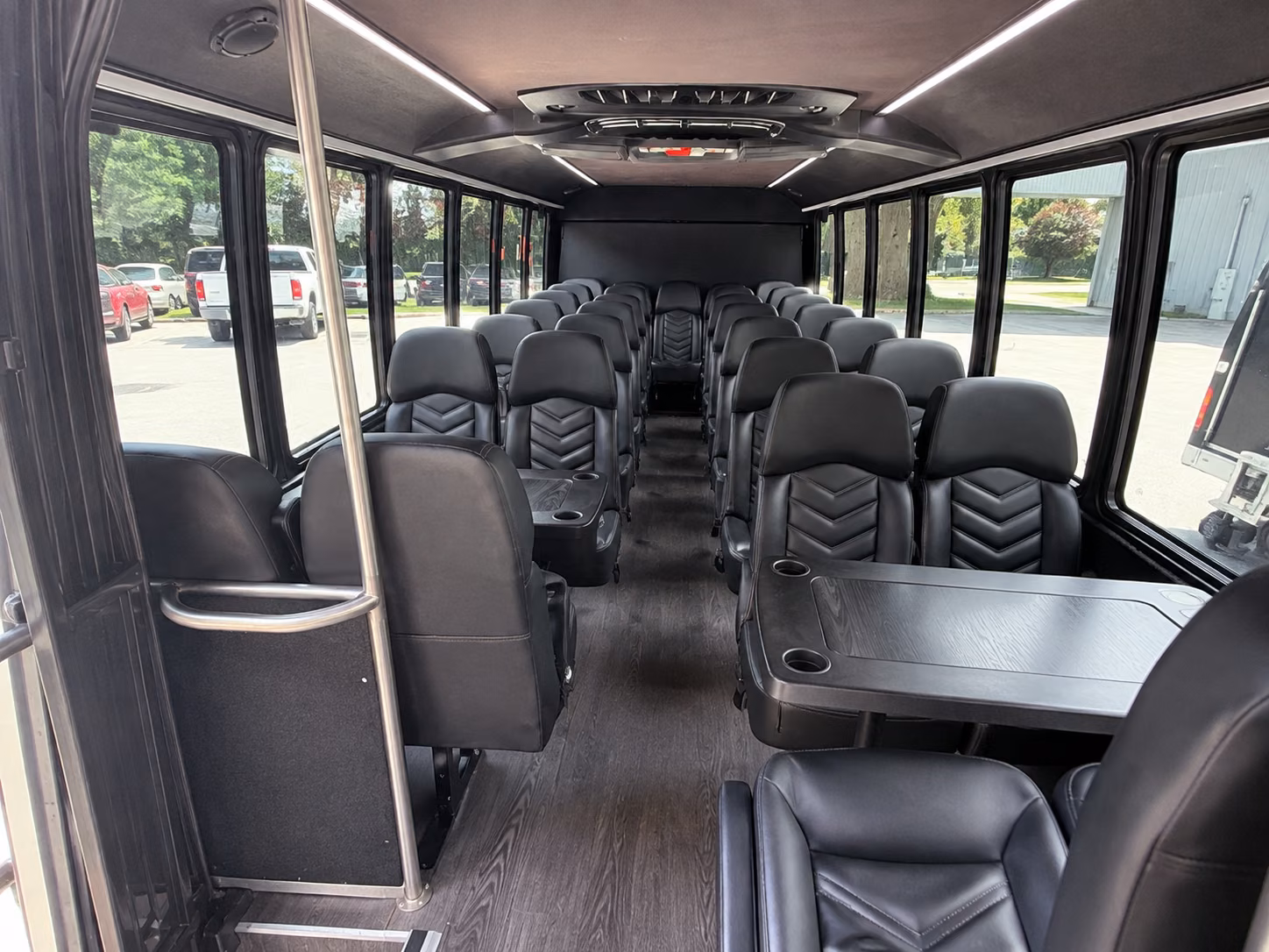 lakeland 18 passenger minibus interior