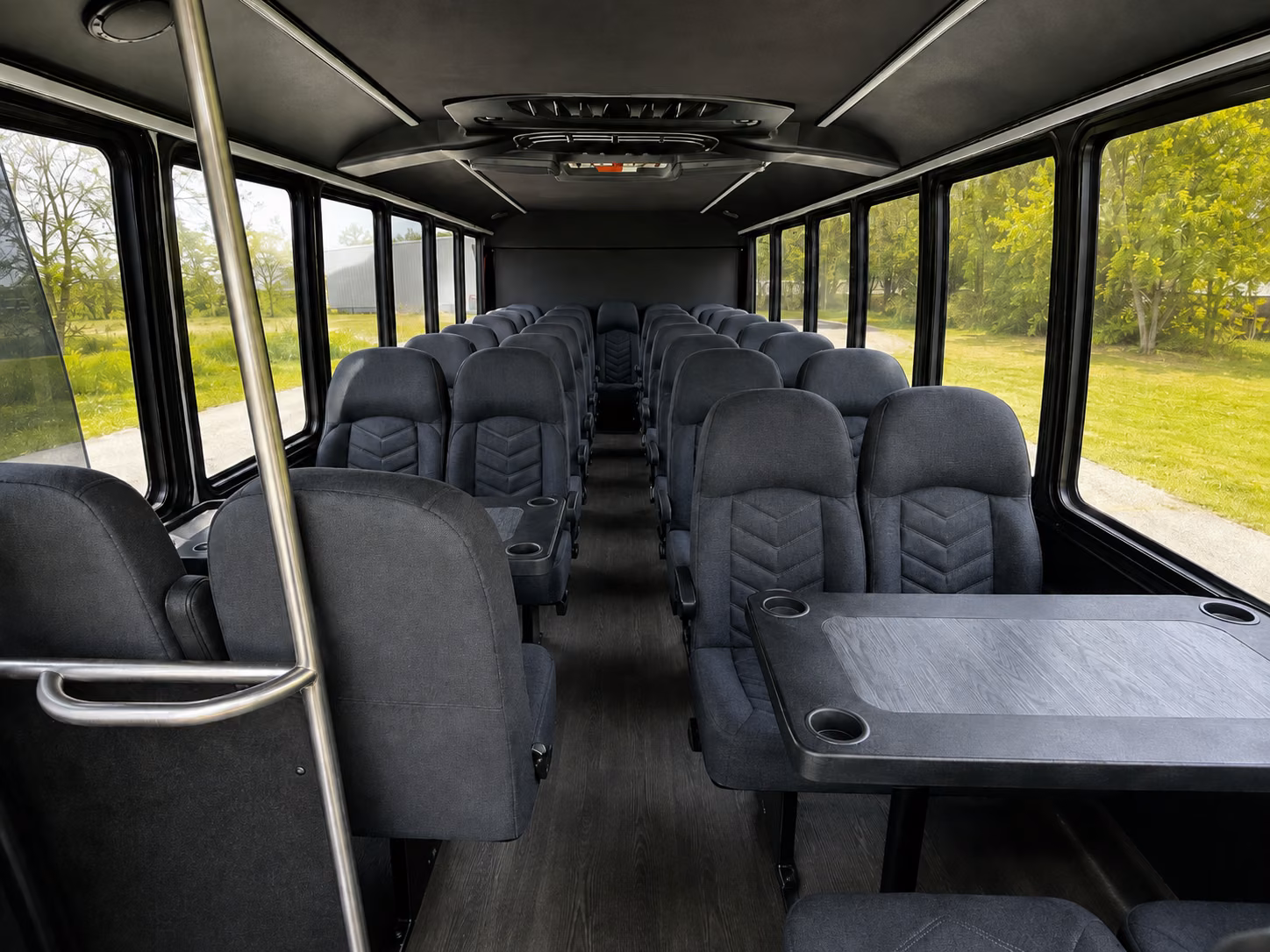 lakeland 20 passenger minibus interior