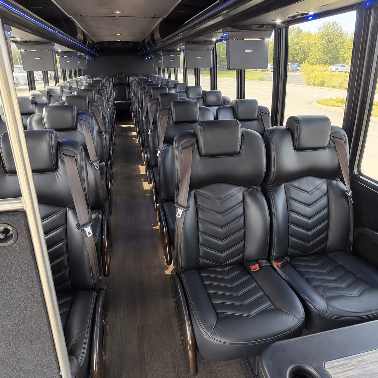 lakeland 25 passenger minibus interior