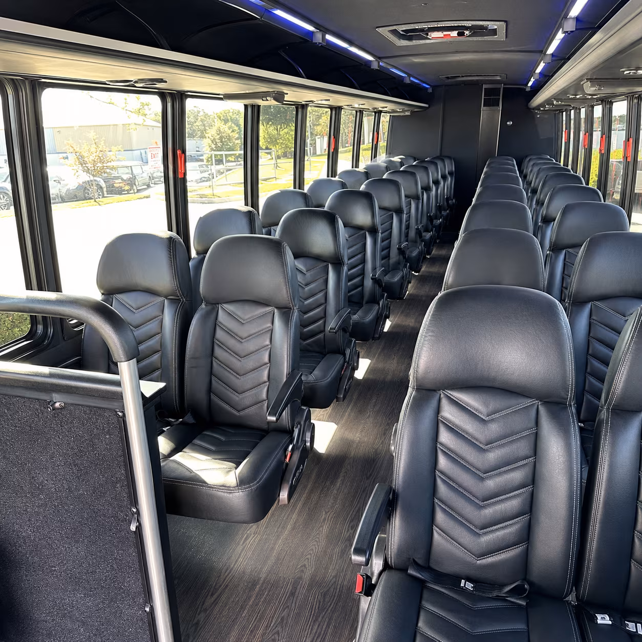 lakeland 30 passenger minibus interior
