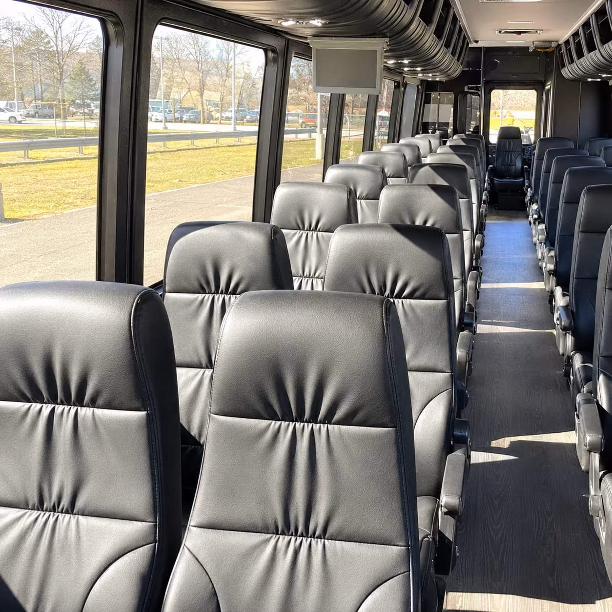lakeland 35 passenger minibus inside