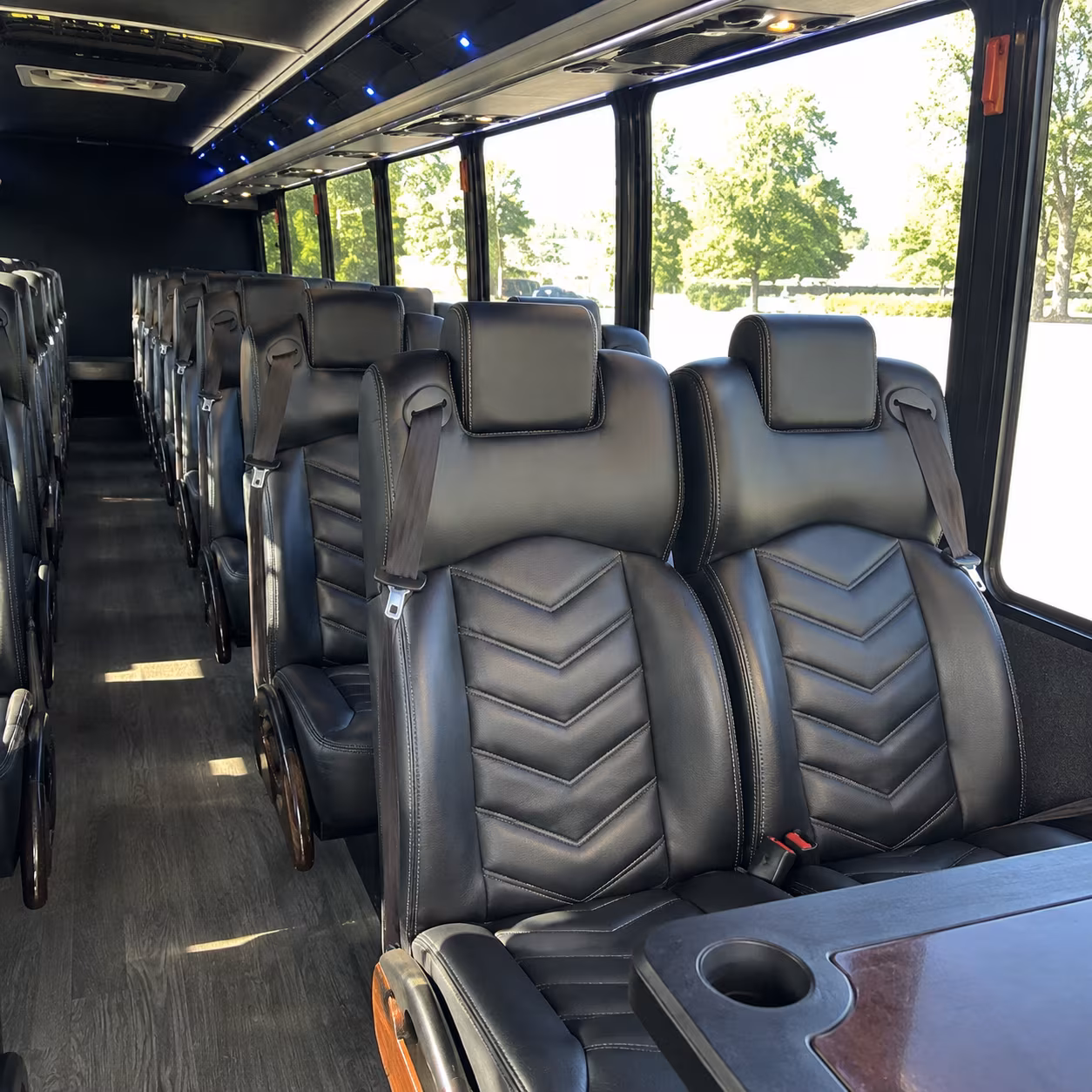lakeland 35 passenger minibus interior