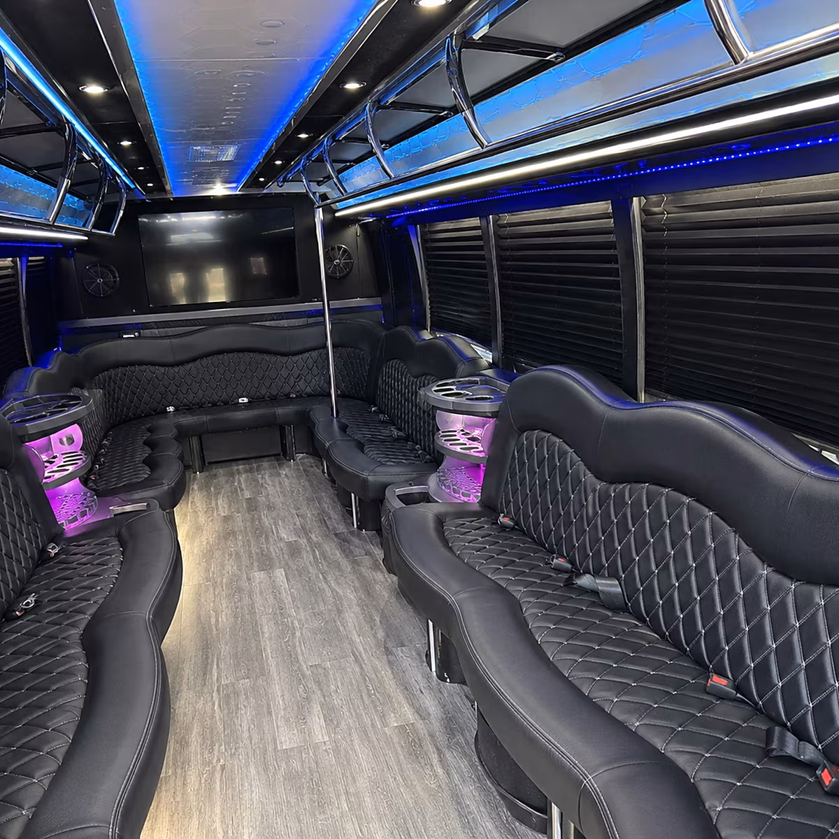 lakeland holiday party bus rental