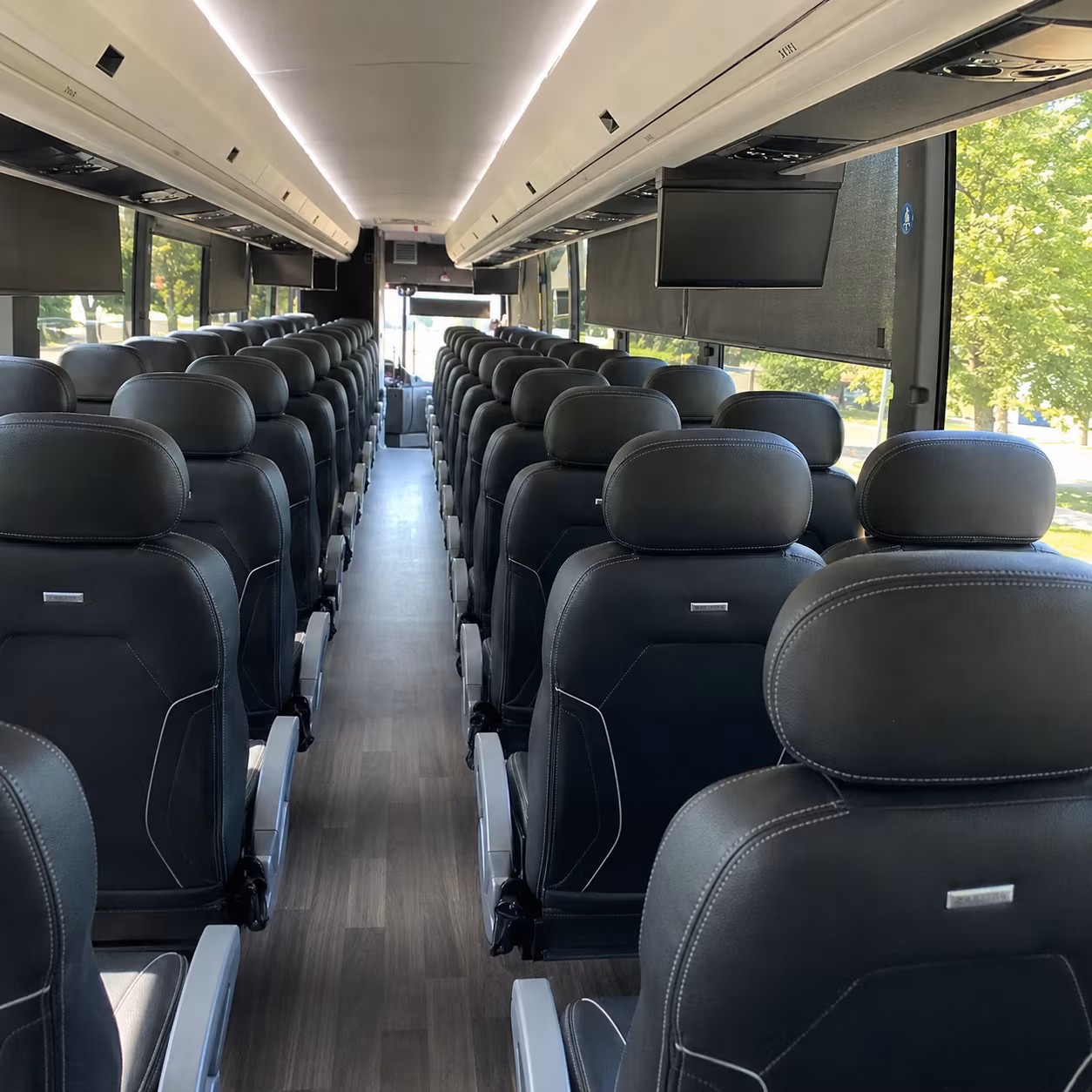 lakeland long distance charter bus rental