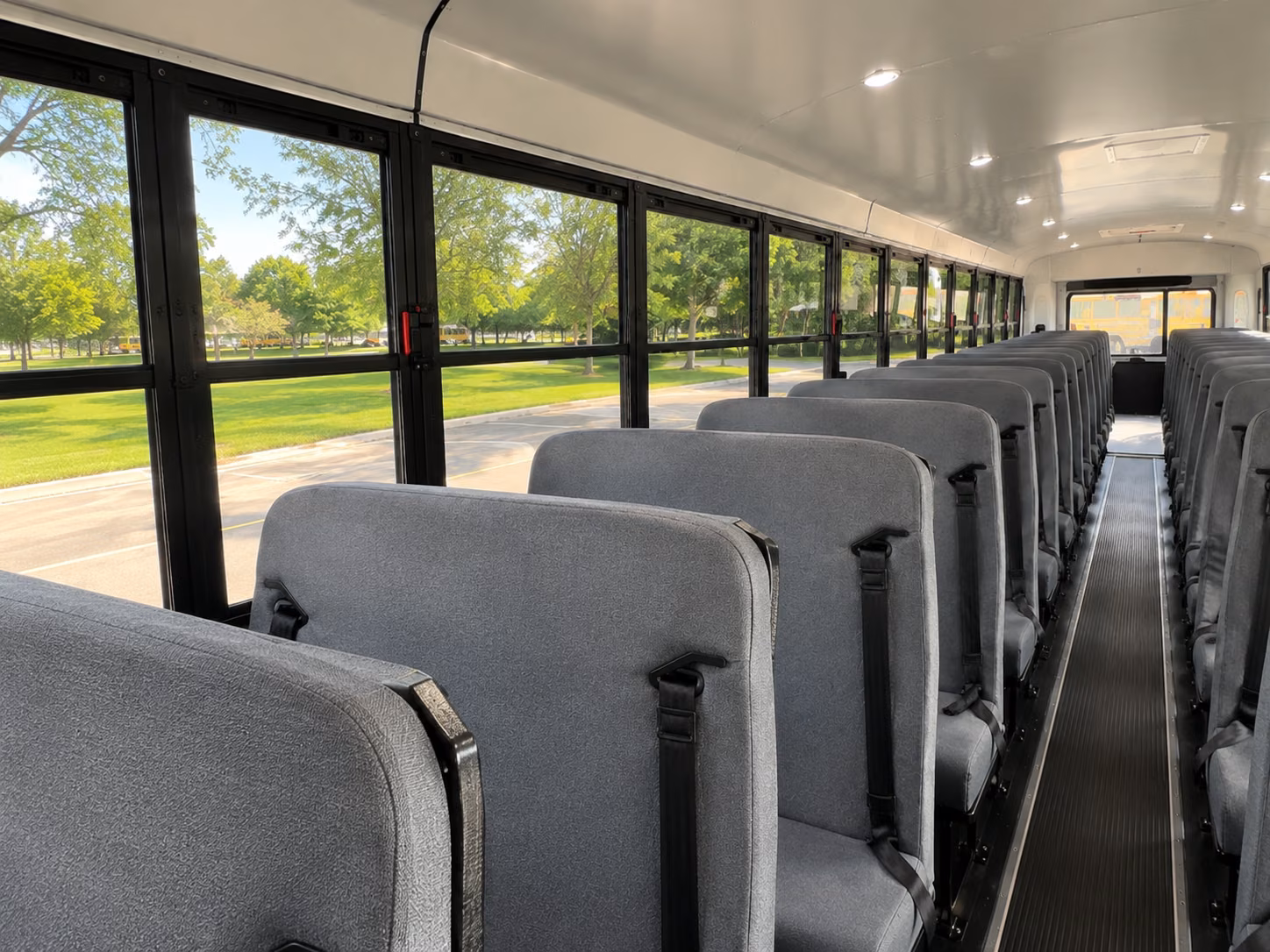 lakeland school bus interior