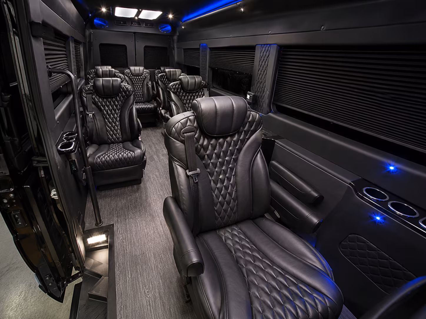 lakeland sprinter van with driver inside